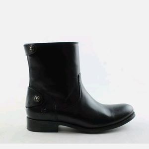 NWT Frye Womens Melissa  Short Black Ankle